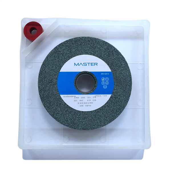 Master Grinding Wheels 150 x 20 x 31.75 GC46 K8V - with storage box